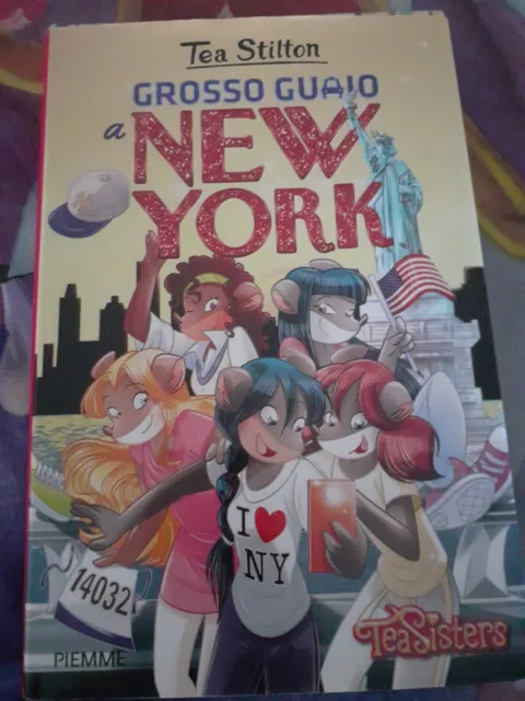 Libro fumetto per ragazzi Grosso guaio a New York - Tea Stilton