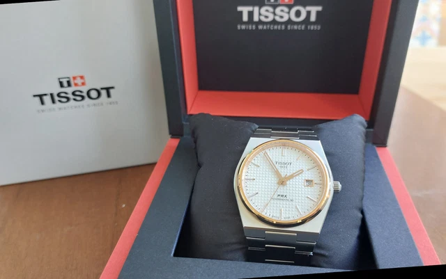OROLOGIO UOMO AUTOMATICO TISSOT PRX Powermatic 80 T137407A Data - Foto 5