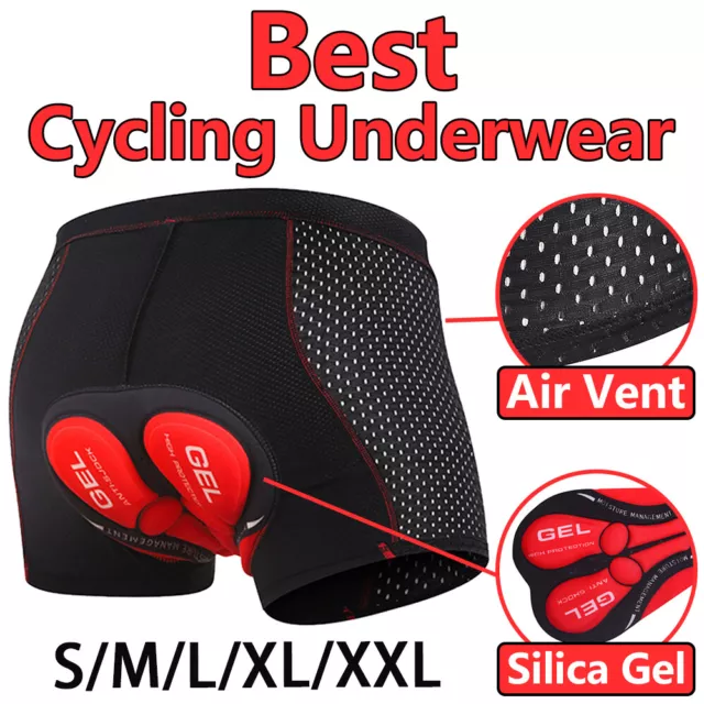 Bike Shorts Cycling Underwear 3D Padded Riding Short Pants Men Bicycle Shorts