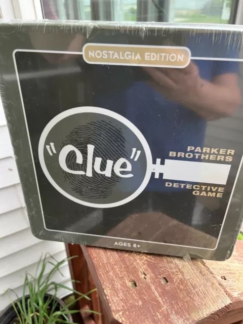 Clue 1963 Nostalgia Edition Limited Tin Box Case Detective Board Game NEW!!!