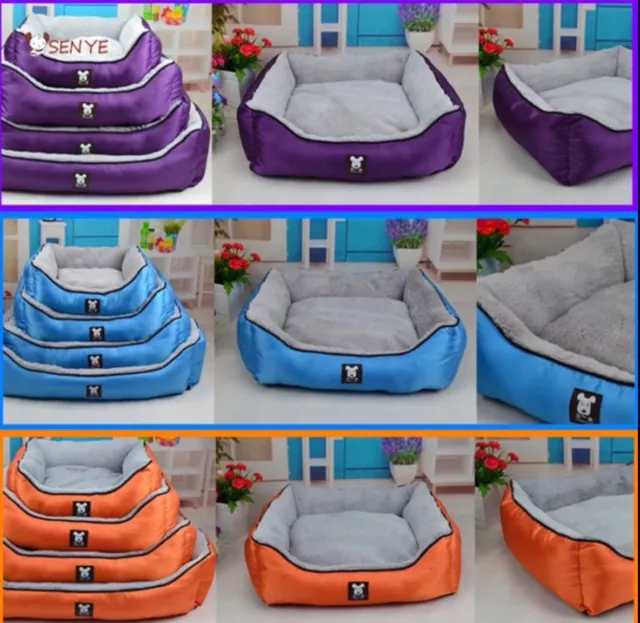 Dog bed pet bed pet cushion Nesting bed 2 styles 3 sizes 3 colours by Mr Barker
