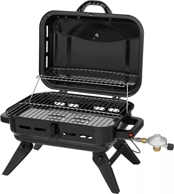 tepro Gasgrill Tischgasgrill Albany Grill BBQ Garten Tisch Balkon Tischgrill NEU