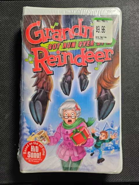GRANDMA GOT RUN Over By a Reindeer (VHS, 2000) Dr. Elmo, Michele Lee ...