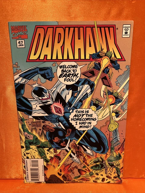 Darkhawk #47 low print run 1995 Marvel. NM-M