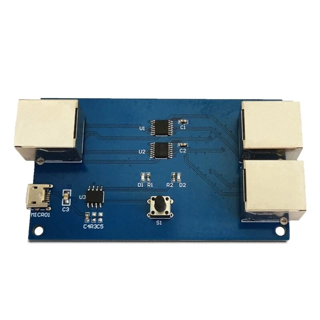 Gigabit Ethernet Port Switcher Internal/External  Switcher  Cable Broadband7610