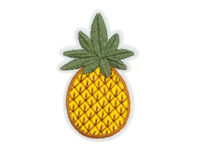 Pineapple Iron-On Sew-On Aufbuegler Miniblings Garden Fruits Fruit Summer