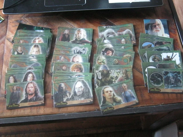 Lord of the Rings Evolution 72 Card set - Topps LOTR 2006 - ''A'' set       ZPR2