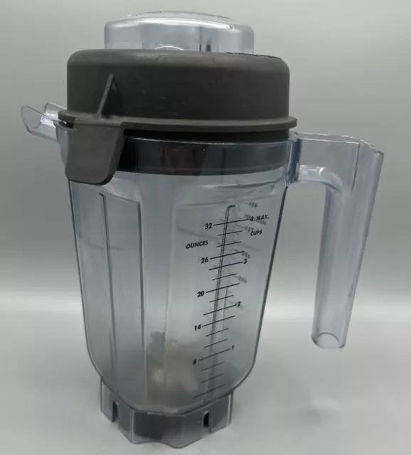 Vitamix Blender Dry Grains Container Pitcher 32 oz & Lid Pre Owned