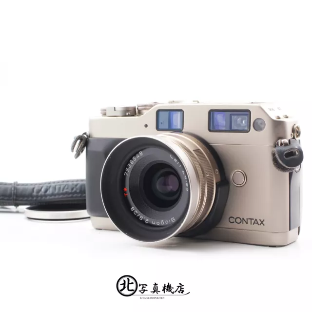 [Near MINT] Contax G1 Rangefinder 35mm Film Camera Body 28mm f2.8 Lens FromJAPAN