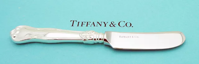 Estate Tiffany & Co. 6-1/8" Butter Spreader Sterling Silver Handle 40.5 Grams