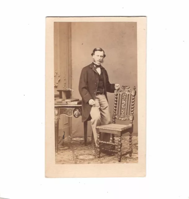 Ludwig Angerer CDV Foto Feiner Herr - Wien 1860er