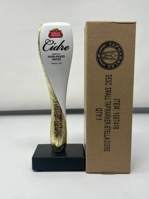 New Small Stella Artois Cidre Cider Draft Beer Tap Handle Tapper Mancave Bar Pub