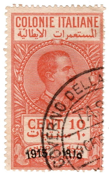(I.B) Italy (Libya) Revenue : Duty Stamp 10c (1915)