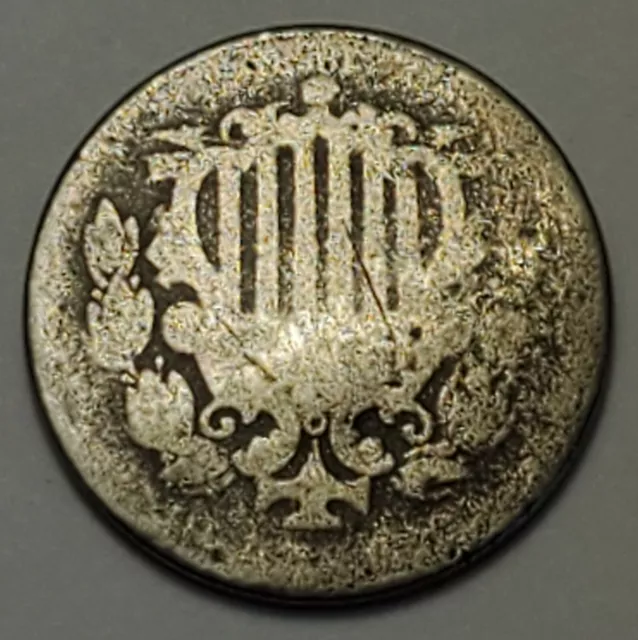 No Date Shield Nickel