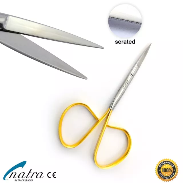 Iris 10 CM Straight Carbide TC Surgical Scissors Iris Thread Scissors Surgical