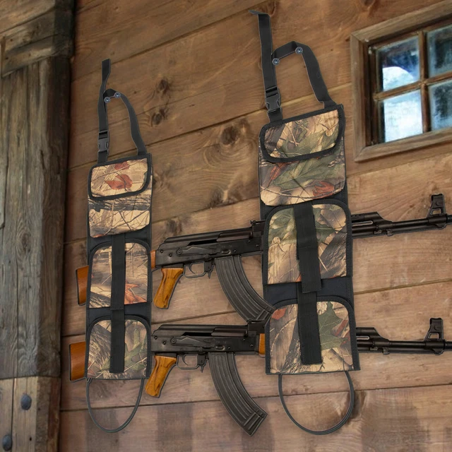 VEHICLE SEAT BACK Gun Sling Rack Rifle Shotgun Storage for Cars Truck