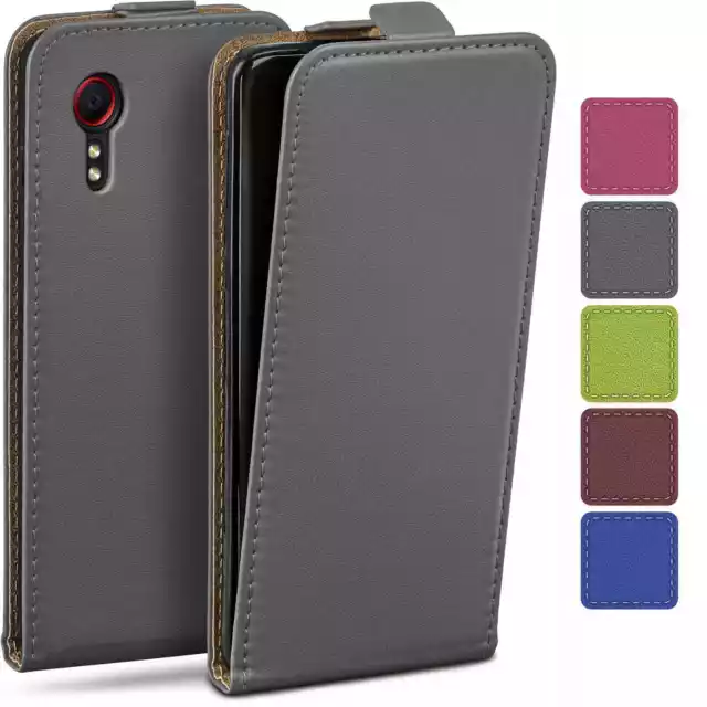 Hülle für Samsung Galaxy XCover 5 Flip Case Klapp Handy Tasche Etui Schutzhülle