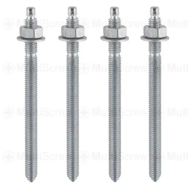 Chemical Resin Anchor Fixing Studs Threaded Rod/Nuts/Washers M8,M10,M12,M16,M20