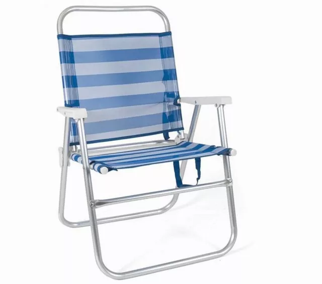 Silla De Playa Plegable Ariel 51 X 56 X 90 Cm (22455)