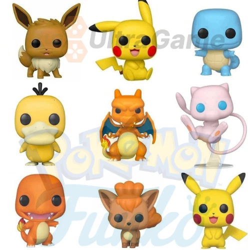 Funko Pop Games Pokemon Pikachu Charizard Meotwo Raichu Bulbasaur Ampia Scelta
