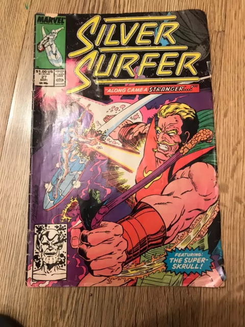 Silver Surfer #27 : Marvel Comics : September 1989
