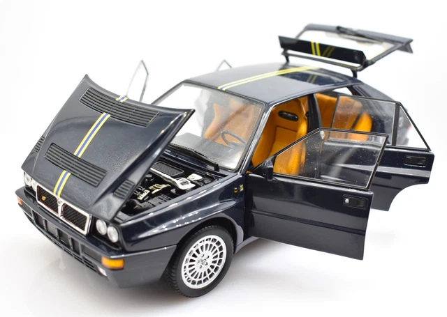 Sagoma Incisione Sagoma Lancia HF Delta Integrale 4R - In Acciaio Inox, Modellino Dettagliato Con Teca Sagoma Incisa - 9