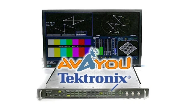 Tektronix WVR7200 HD/SD Waveform Rasterizer Options: AD DAT LOUD WVR 7200