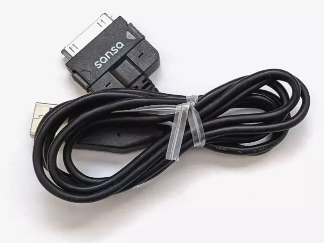 Original/New Sandisk Sansa View/e200/e250/e260/e270/e280 USB Sync/Charge Cable