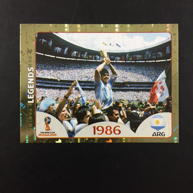 Carte à Collectionner Diego Maradona - Argentine - Coupe Du Monde 1986 - RARE