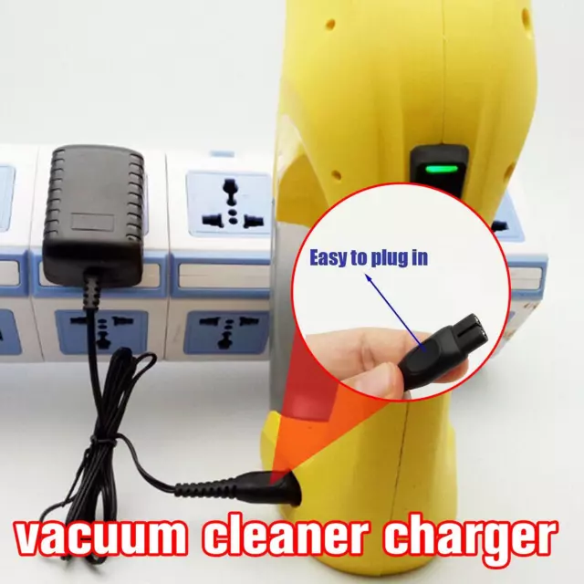 UK Plug Window Vac Vacuum Battery Charger Karcher WV2 50 60 70 75 Series [| 2