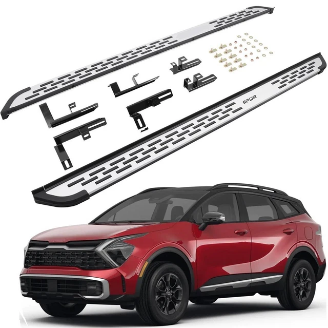 ALUMINUM FOR KIA Sportage 2023 2024 Running Boards Side Step nerf bars