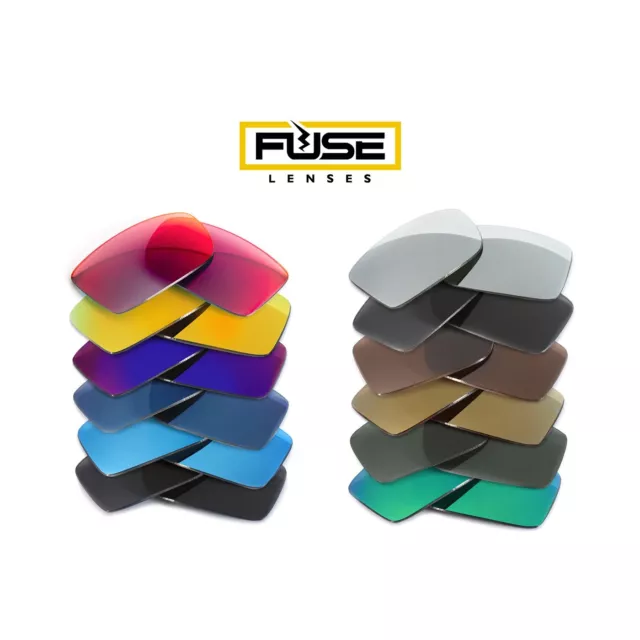 Fuse Lenses Replacement Lenses for Oakley Metal Plate (55mm)