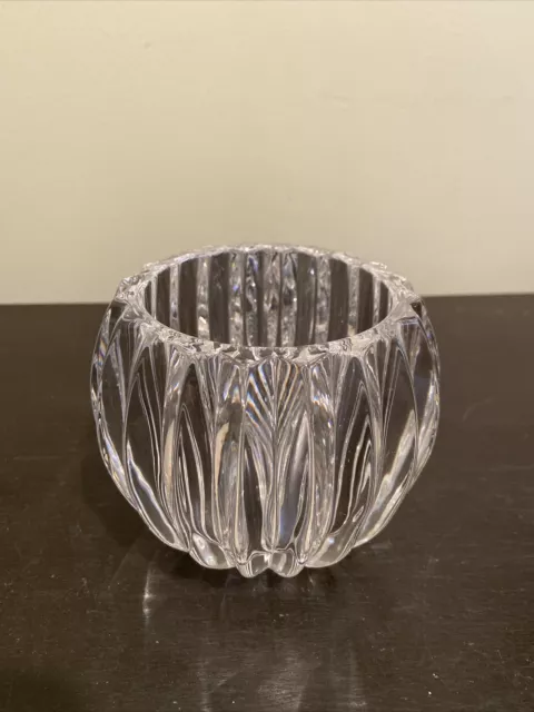 Beautiful Shannon Crystal Design Of Ireland Hand Crafted Crystal Candle Holder