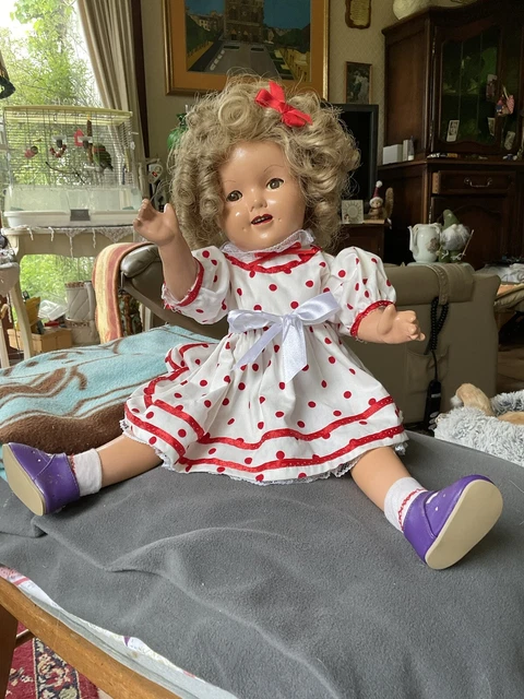 Tête De Poupée Reproduction SFBJ / Heubach - Shirley Temple ? - 10 Cm, Porcelaine, France