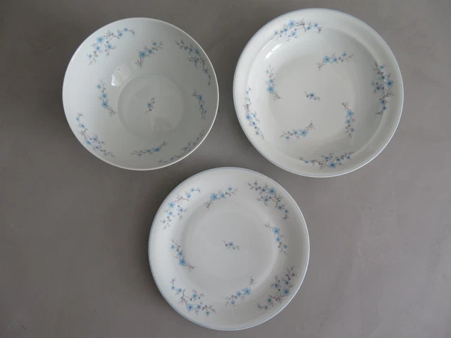 Plats de service en porcelaine