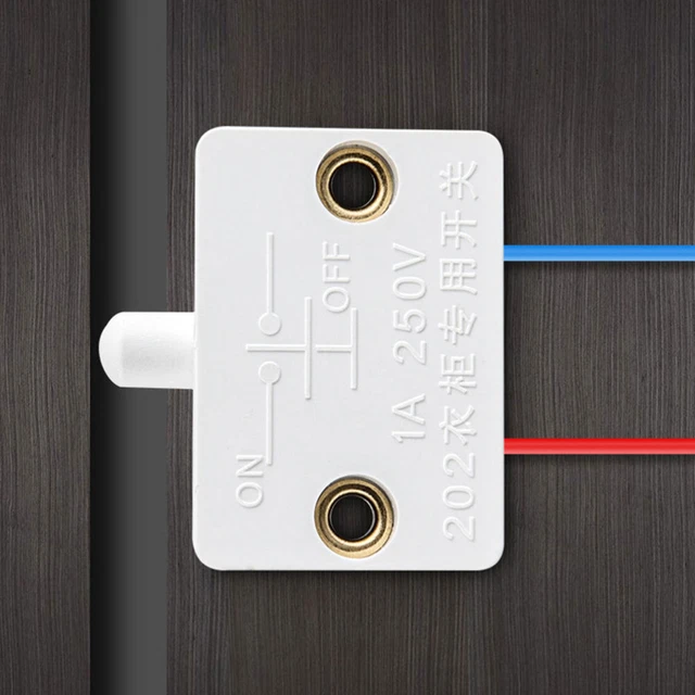 Interrupteurs de lampe d'armoire 3PCS interrupteurs tactiles d'armoires