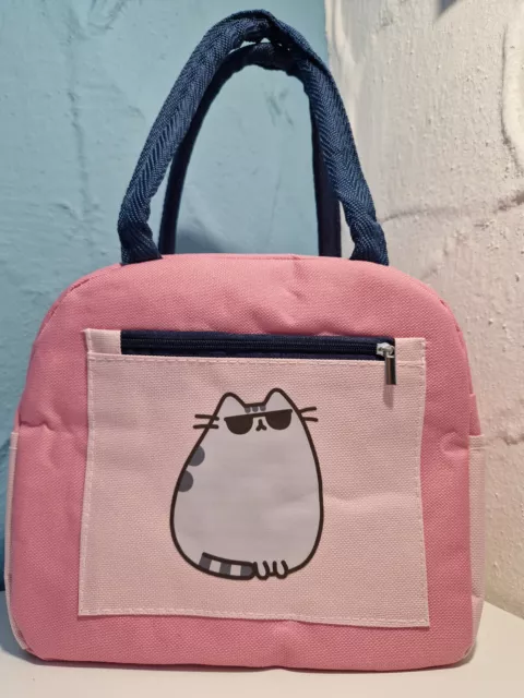 Pusheen Kühltasche in Pink, Lunchtasche, Isoliertasche Picknick ca. 23 x 13 x 20