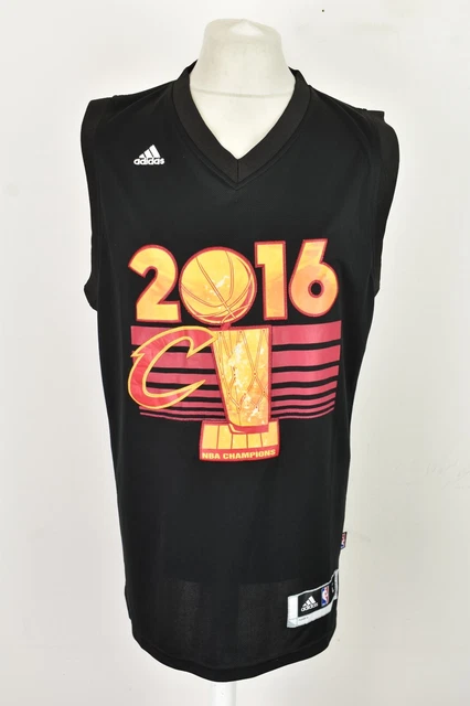 ADIDAS NBA CLEVELAND Cavaliers 2016 Champions Jersey Size L Mens