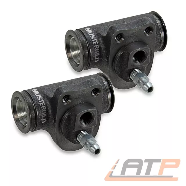 2x RADBREMSZYLINDER HINTEN FÜR FORD FIESTA 5 JH JD ALLE BJ 01-08