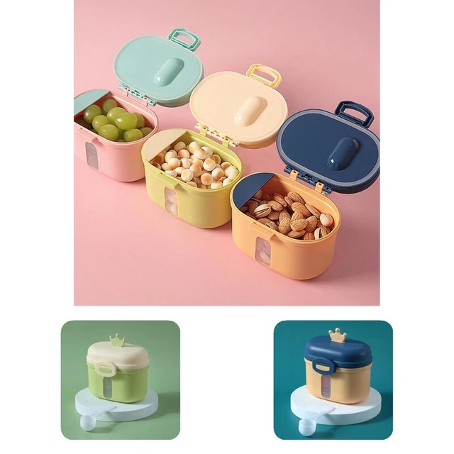 Caja de almacenamiento de alimentos BAP libre de refrescos para bebés herméticos almacenamiento de leche en polvo