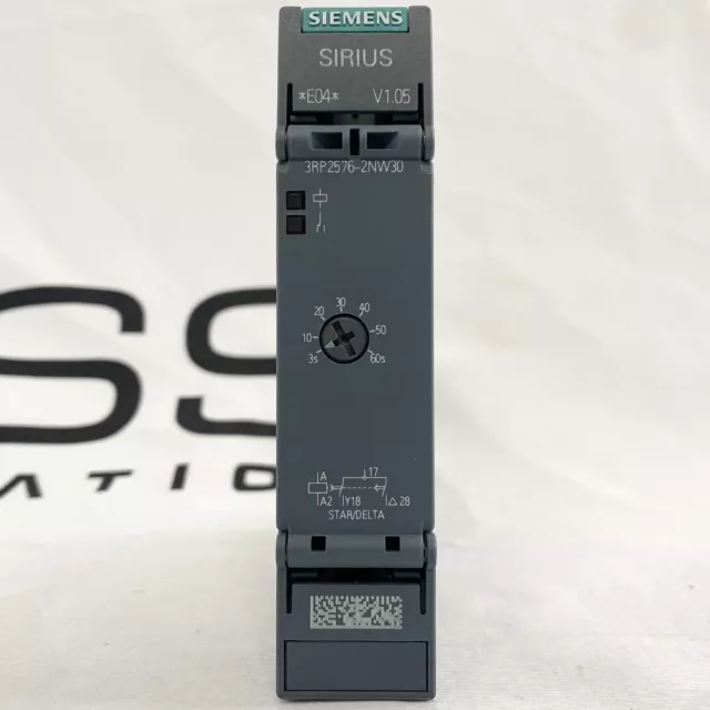 Siemens 3RP2576-2NW30 SIRIUS Time Relay 12-249VAC/DC 5A SHIPS FROM USA