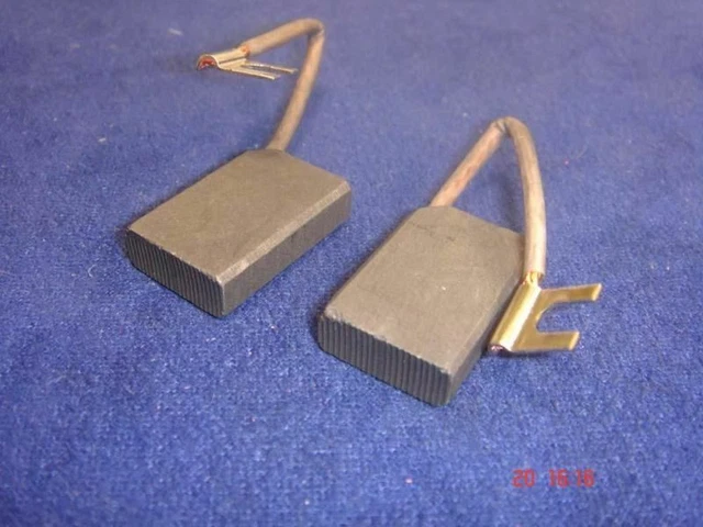 Carbon Brushes For JCB HT60600F Hedge Cutter – 6x11x16mm, Pair E146 By CSS