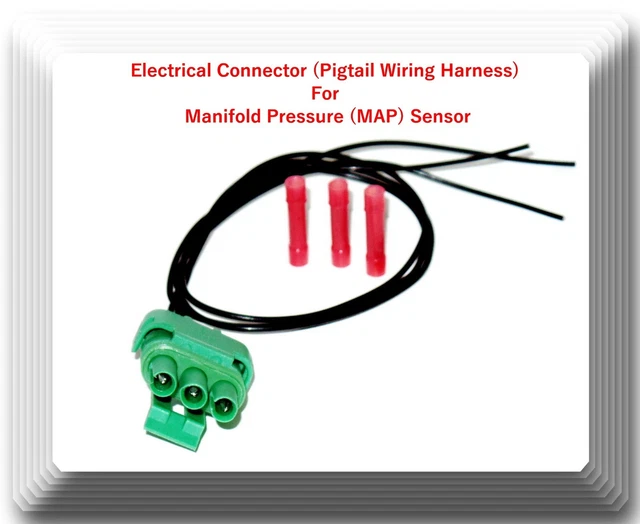 3 WIRES ELECTRICAL Connector of Manifold Pressure (MAP) Sensor AS17