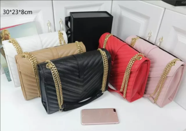 Femmes luxe créateur de mode chaîne sac à bandoulière sac à main épaule louis