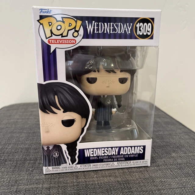 Funko POP! Television Wednesday Addams School Uniform #1309 **Not Mint**