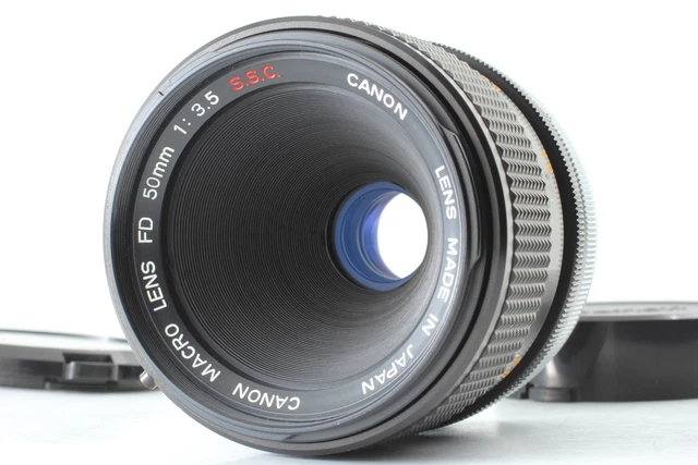 [Near MINT] CANON FD Macro 50mm F/3.5 SSC S.S.C MF Standard Lens From JAPAN