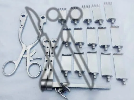 Neuro Spine Caspar Écarteur Cervical Ensemble Complet Instruments...