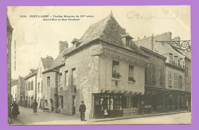 CPA-29- PONT-L' ABBÉ - Vieilles Houses of / The Xve Century - Large' Street And