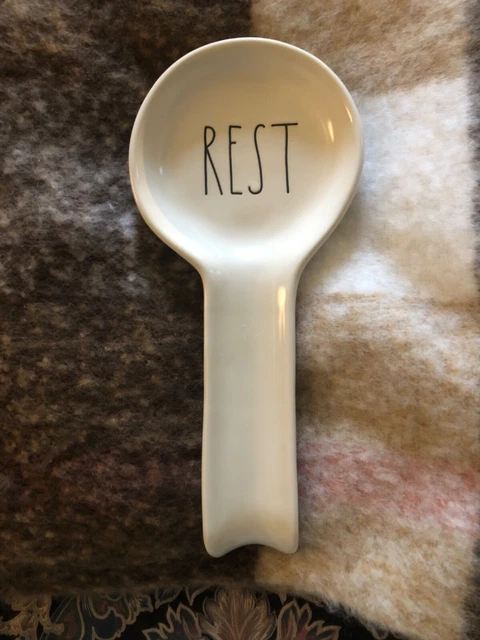 Rae Dunn Artisan Collection Ceramic Spoon REST