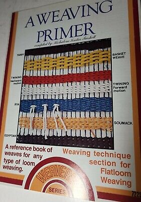 Revista instructiva vintage 1977 A Weaving Primer #7225